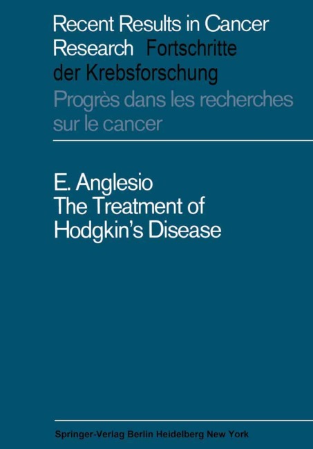 The Treatment of Hodgkins Disease
