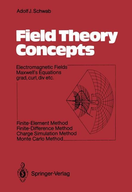 Field Theory Concepts: Electromagnetic Fields. Maxwells Equations grad, curl, div. etc. Finite-Element Method. Finite-Difference Method. Charge Simulation Method. Monte Carlo Method