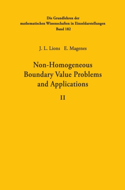 Non-Homogeneous Boundary Value Problems and Applications: Volume II
