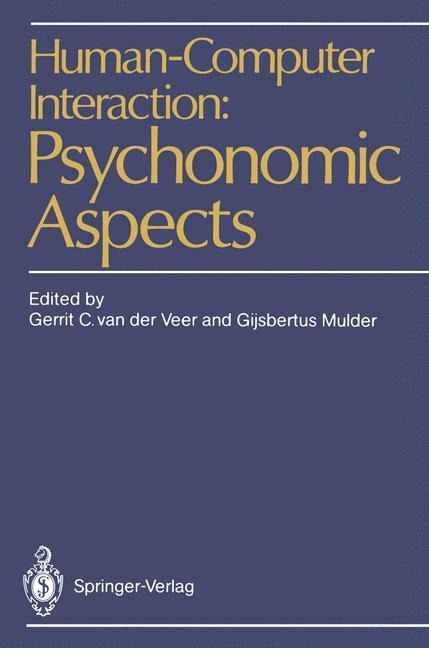 Human-Computer Interaction: Psychonomic Aspects