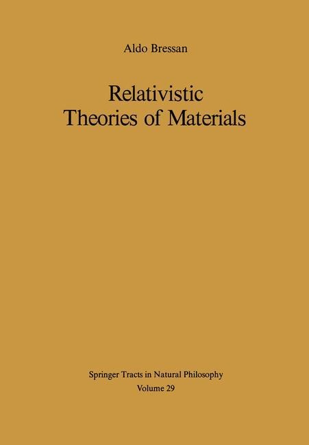 Relativistic Theories of Materials