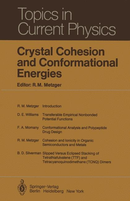 Crystal Cohesion and Conformational Energies