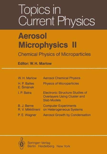 Aerosol Microphysics II: Chemical Physics of Microparticles