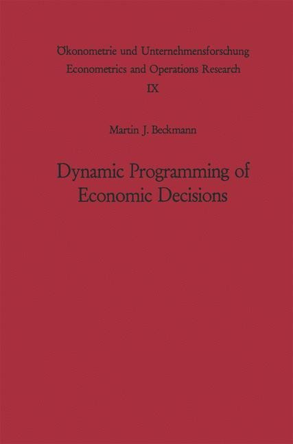 Dynamic Programming of Economic Decisions