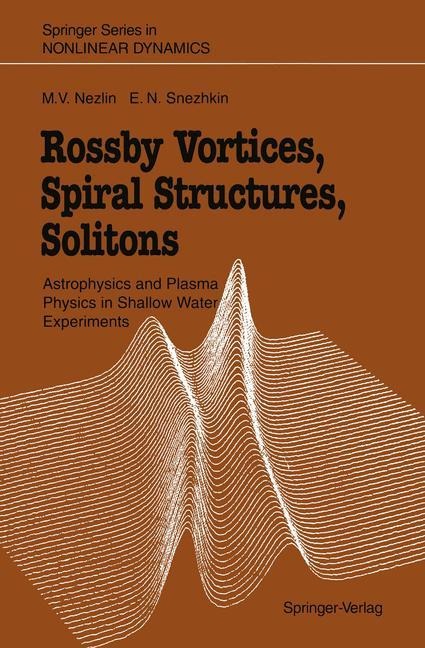 Rossby Vortices, Spiral Structures, Solitons: Astrophysics and Plasma Physics in Shallow Water Experiments