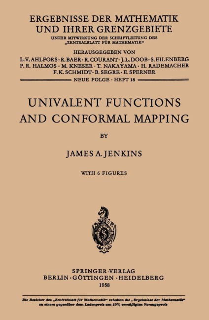 Univalent Functions and Conformal Mapping: Reihe: Moderne Funktionentheorie