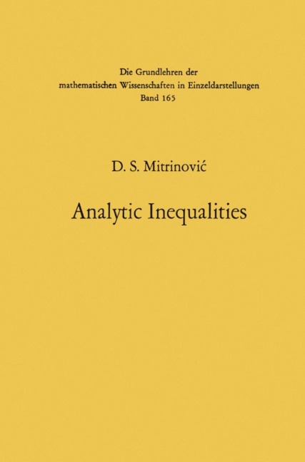 Analytic Inequalities