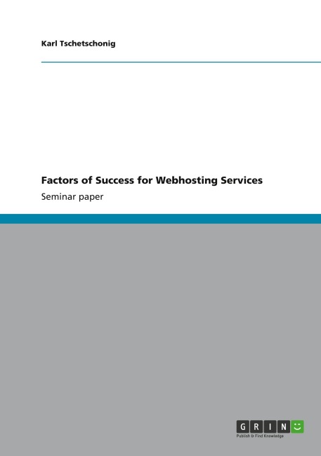 Factors of Success for Webhosting Services