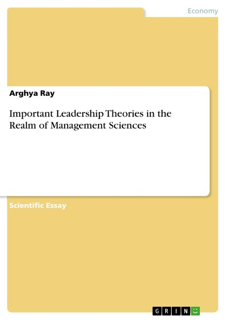 Important Leadership Theories in the Realm of Management Sciences