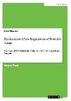 Environmental Law Regulations of Pesticide Usage: Challenges of Enforcement and Compliance in the Shinyanga Region, Tanzania