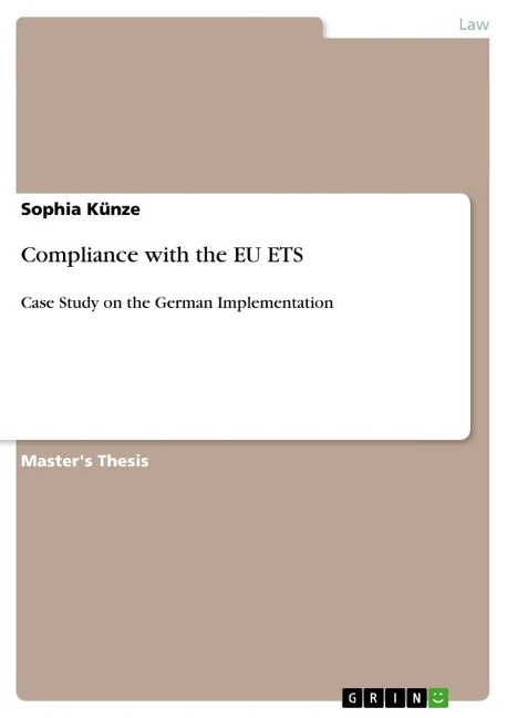 Compliance with the EU ETS: Case Study on the German Implementation
