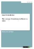 The concept of modernity in Moroccan press