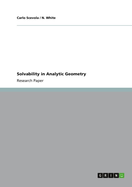 Solvability in Analytic Geometry