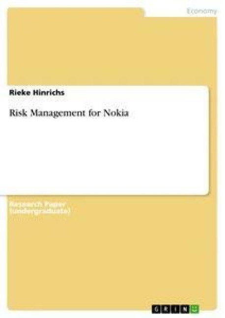 Risk Management for Nokia