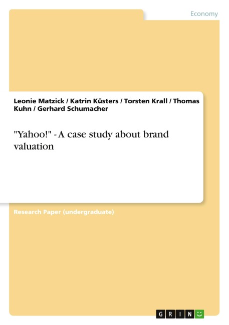 Yahoo! - A case study about brand valuation