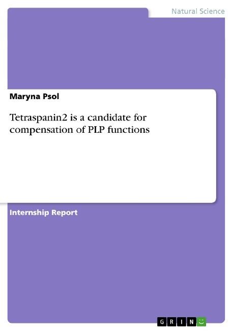Tetraspanin2 is a candidate for compensation of PLP functions
