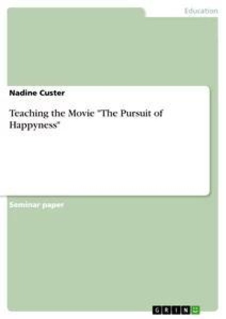 Teaching the Movie The Pursuit of Happyness