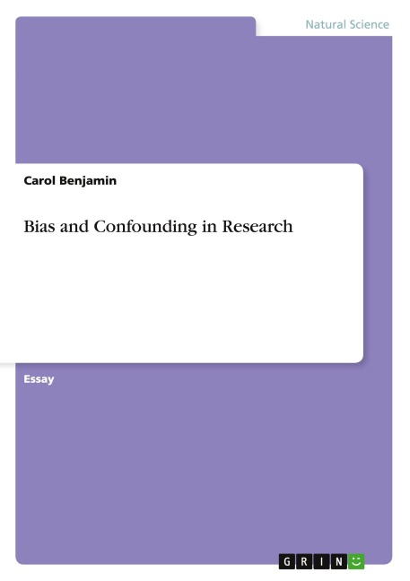Bias and Confounding in Research