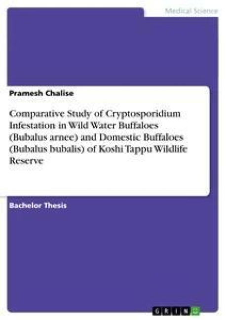 Comparative Study of Cryptosporidium Infestation  in Wild Water Buffaloes (Bubalus arnee) and  Domestic Buffaloes (Bubalus bubalis) of  Koshi Tappu Wildlife Reserve