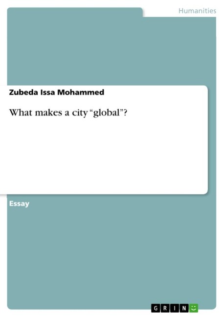 What makes a city global?