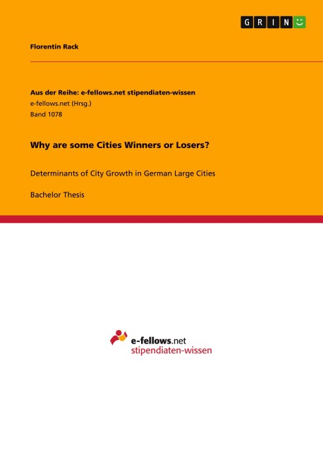 Why are some Cities Winners or Losers?: Determinants of City Growth in German Large Cities