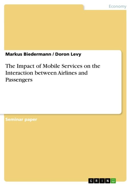 The Impact of Mobile Services on the Interaction between Airlines and Passengers