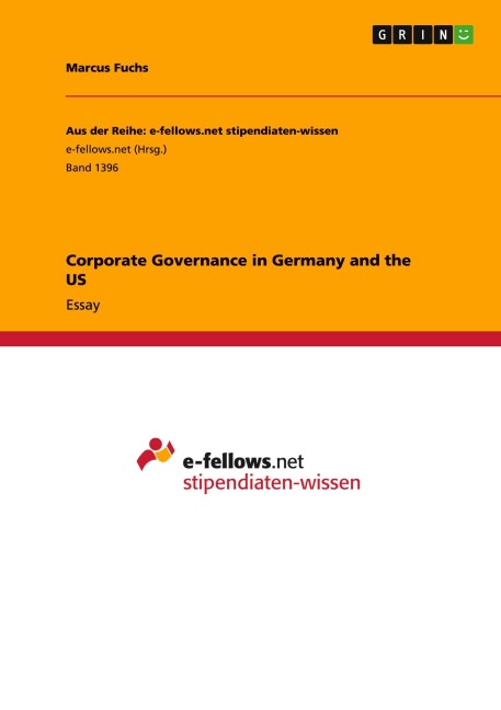 Corporate Governance in Germany and the US