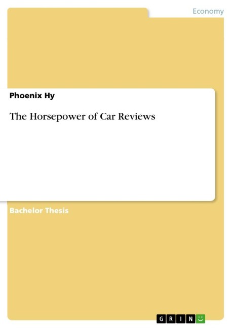 The Horsepower of Car Reviews
