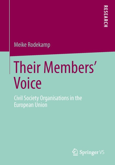 Their Members Voice: Civil Society Organisations in the European Union