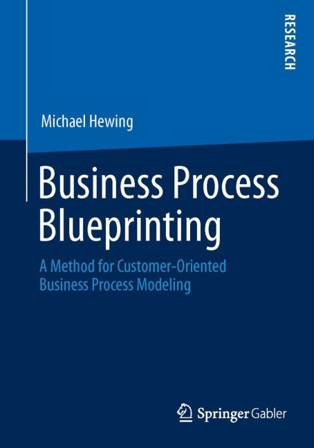 Business Process Blueprinting: A Method for Customer-Oriented Business Process Modeling