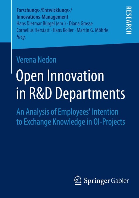 Open Innovation in R&D Departments: An Analysis of Employees Intention to Exchange Knowledge in OI-Projects