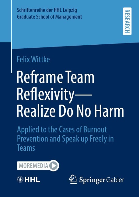 Reframe Team Reflexivity - Realize Do No Harm: Applied to the Cases of Burnout Prevention and Speak up Freely in Teams