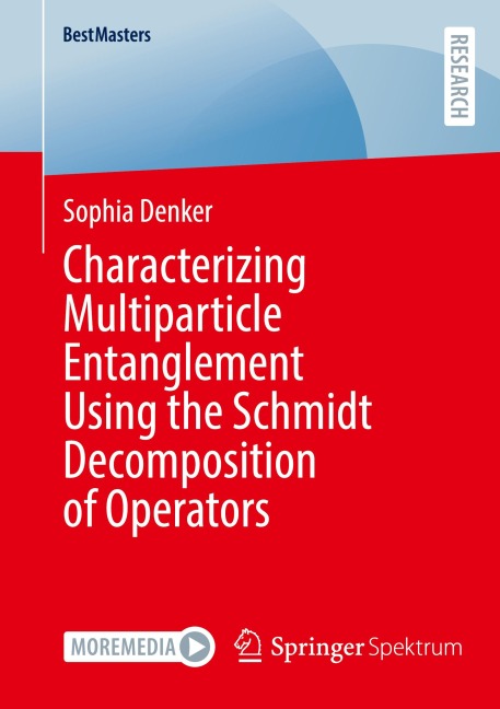 Characterizing Multiparticle Entanglement Using the Schmidt Decomposition of Operators