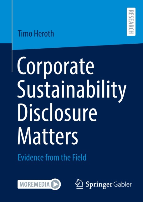Corporate Sustainability Disclosure Matters: Evidence from the Field