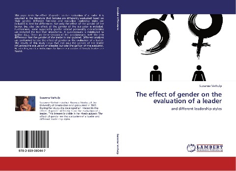 The effect of gender on the evaluation of a leader: and different leadership styles