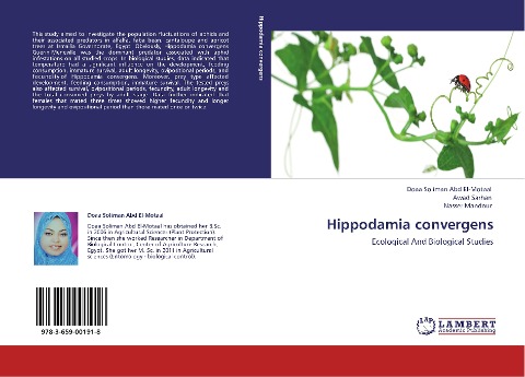 Hippodamia convergens: Ecological And Biological Studies