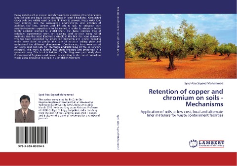 Retention of copper and chromium on soils - Mechanisms: Application of soils as   low cost, local and alternate  liner materials for  waste containment facilities