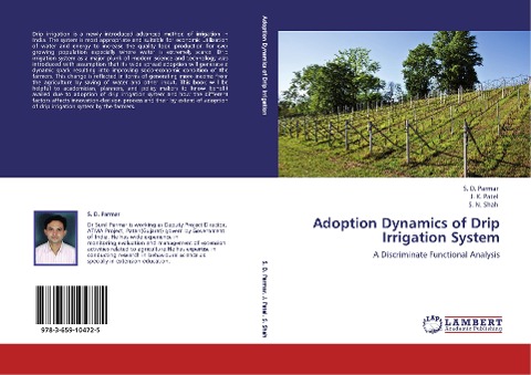 Adoption Dynamics of Drip Irrigation System: A Discriminate Functional Analysis