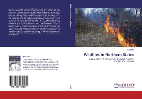 Wildfires in Northern States: A Case study of Uttranchal, Himachal Pradesh, Punjab and Haryana