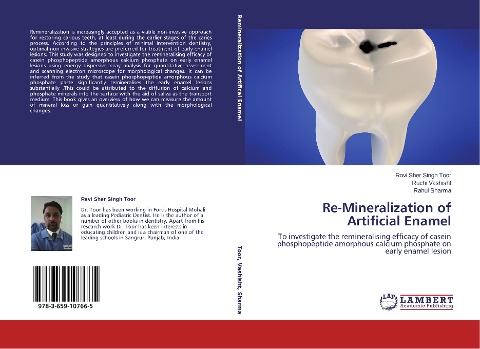 Re-Mineralization of Artificial Enamel: To investigate the remineralising efficacy of casein phosphopeptide amorphous calcium phosphate on early enamel lesion