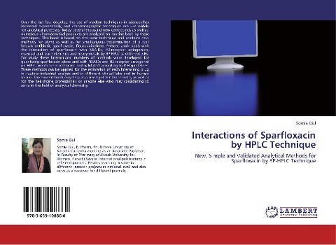 Interactions of Sparfloxacin by HPLC Technique: New, Simple and Validated Analytical Methods for Sparfloxacin by RP-HPLC Technique