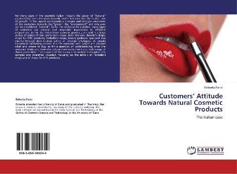 Customers Attitude Towards Natural Cosmetic Products: The Italian case