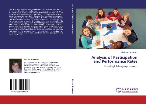 Analysis of Participation and Performance Rates: Texas English Language Learners
