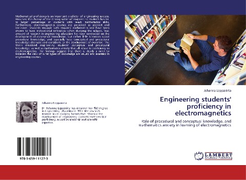 Engineering students proficiency in electromagnetics: Role of procedural and conceptual knowledge, and mathematics anxiety in learning of electromagnetics