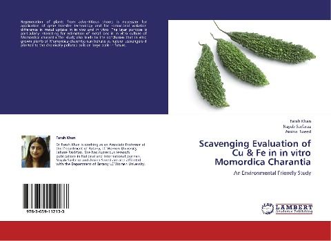 Scavenging Evaluation of Cu & Fe in in vitro Momordica Charantia: An Environmental Friendly Study