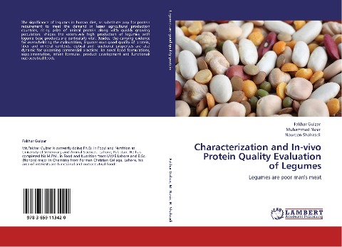 Characterization and In-vivo Protein Quality Evaluation of Legumes: Legumes are poor mans meat