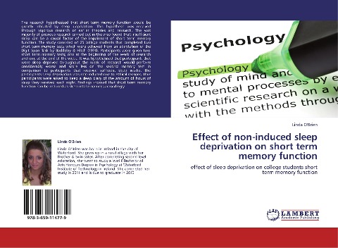 Effect of non-induced sleep deprivation on  short term memory function: effect of sleep deprivation on college students short term memory function