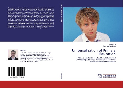 Universalization of Primary Education: Primary Education In Education Policies And Developing A Strategy For Universalization Of Primary Education In Pakistan
