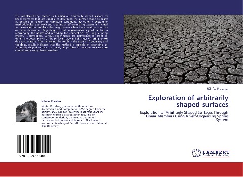 Exploration of arbitrarily shaped surfaces: Exploration of Arbitrarily Shaped Surfaces Through Linear Members Using A Self-Organising Spring System