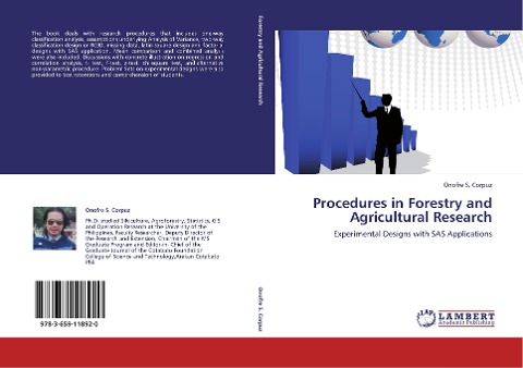 Procedures in Forestry and Agricultural Research: Experimental Designs with SAS Applications